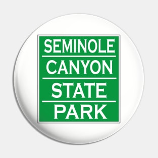 SEMINOLE CANYON STATE PARK Pin