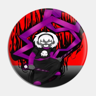 Grimdark Rose Pin