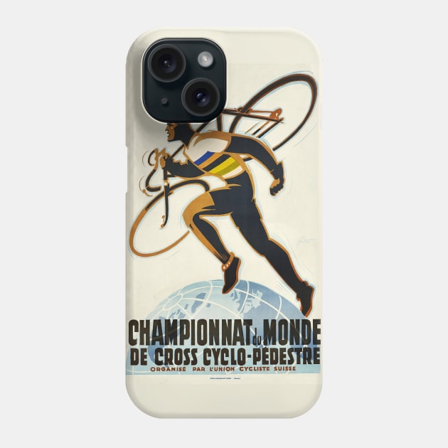 Cross Country Bicycle and Foot Race Competition Phone Case by LittleBean