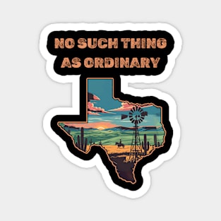 Texas: No such thing as ordinary Magnet