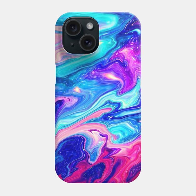 Swirly Colorful Bath Bomb Phone Case by TracyMichelle