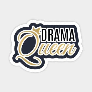 Drama Queen Text Design Magnet