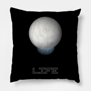 Life on Enceladus Pillow