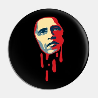 Obama Melting Pin