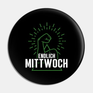 Endlich Mittwoch - Jugendwort des Jahres 2020 Pin