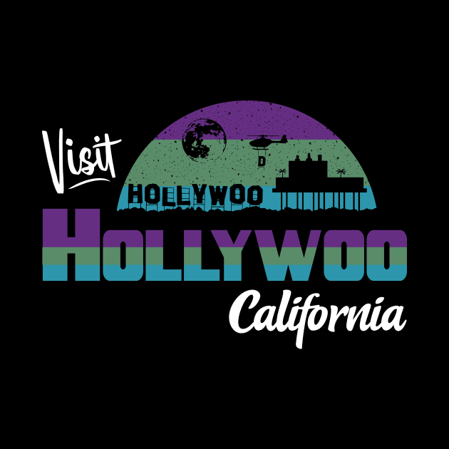 Visit Hollywoo by WMKDesign