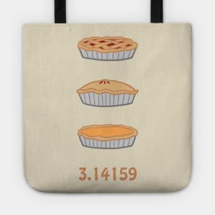 Pie = pi 3.14159 Tote