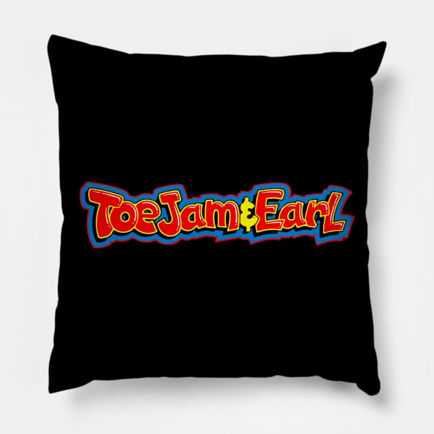 Retro Dudes Pillow by retrogameraddict