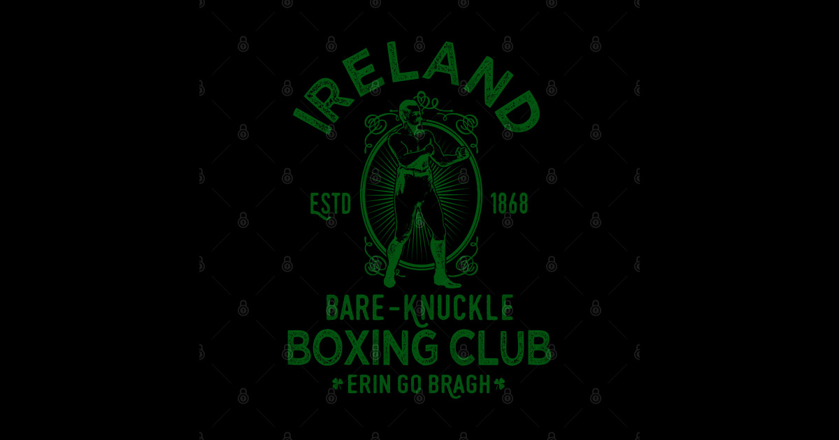 IRISH BareKnuckle Boxing Boxing Ireland Irish Saint Patricks Day T