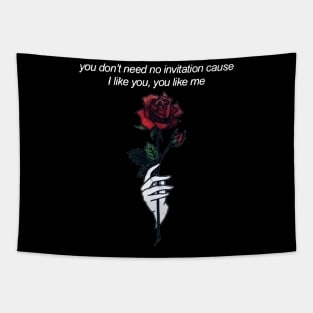 ROSE INVITE Tapestry