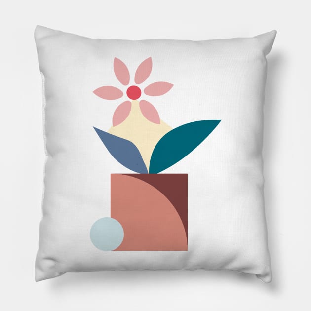 Flower pot Pillow by soneroo_art