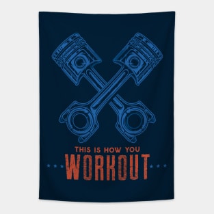 This Is How You Workout Tapestry