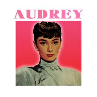 Audrey-Retro Potrait T-Shirt