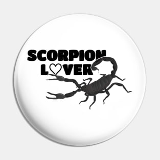 Scorpion lover Pin