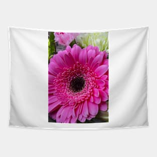 Pink  lovely Close Up Gerbera Daisy Tapestry