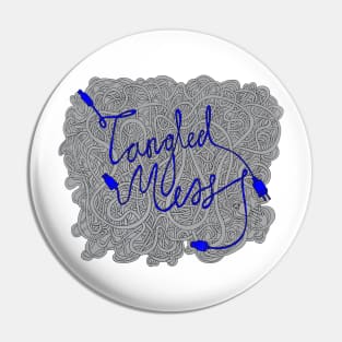 Tangled Mess Pin