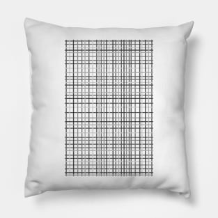 Weave Black and White Pillow