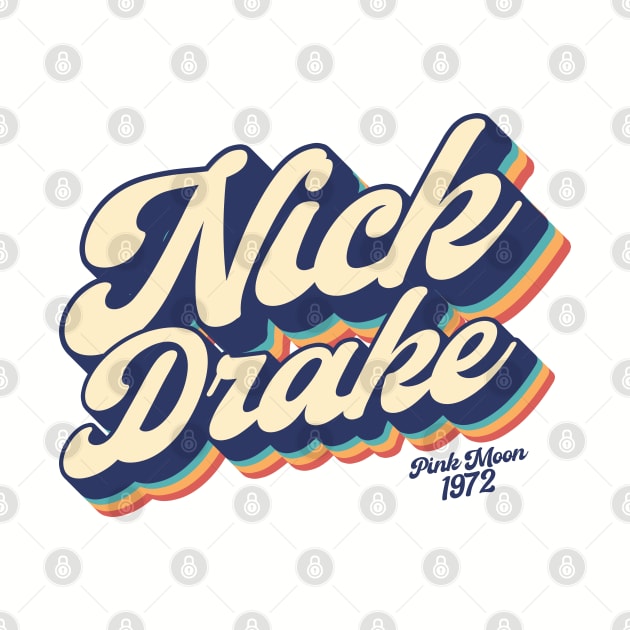 Nick Drake - Pink Moon / Retro Layered 90's by oemsanex
