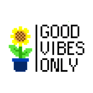 Good Vibes Only Sunflower Edition T-Shirt