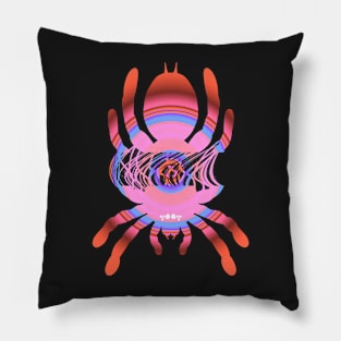 Tarantula Silhouette V144 (Radial) Pillow