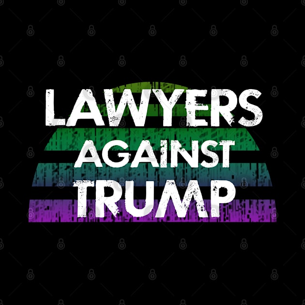 Lawyers against Donald Trump, racism, for black lives. United against race inequality, racial injustice. Defund the police. BLM. Black lives matter. by BlaiseDesign