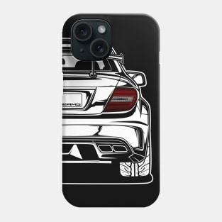 Mercedes Benz C63 AMG Black Series (White Print) Phone Case