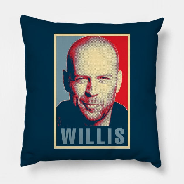 Willis Hope Pillow by TEEVEETEES