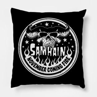 Samhain - November Coming Fire Pillow