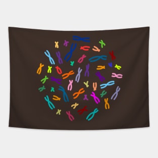 Color Coded DNA Tapestry