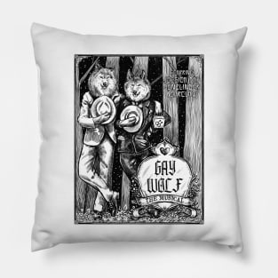 Gay wolf The Musical New Girl Pillow