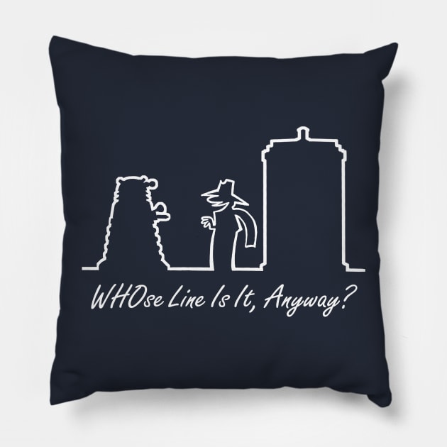 WHOse line is it Anyway? Pillow by tone
