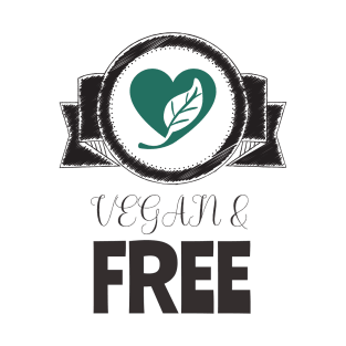 Vegan & Free T-shirt T-Shirt