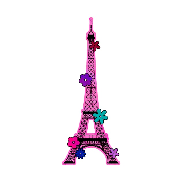 Groovy Eiffel Tower by lolosenese