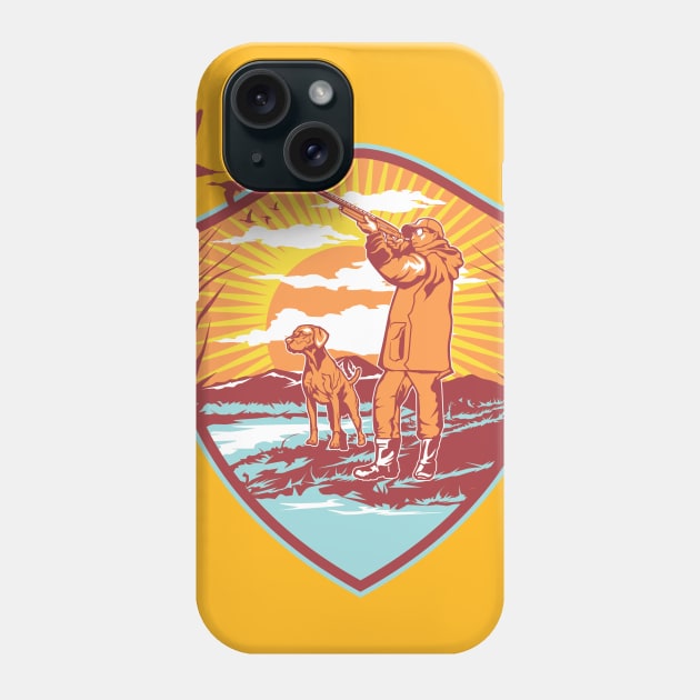 Duck Hunting Phone Case by beanbeardy