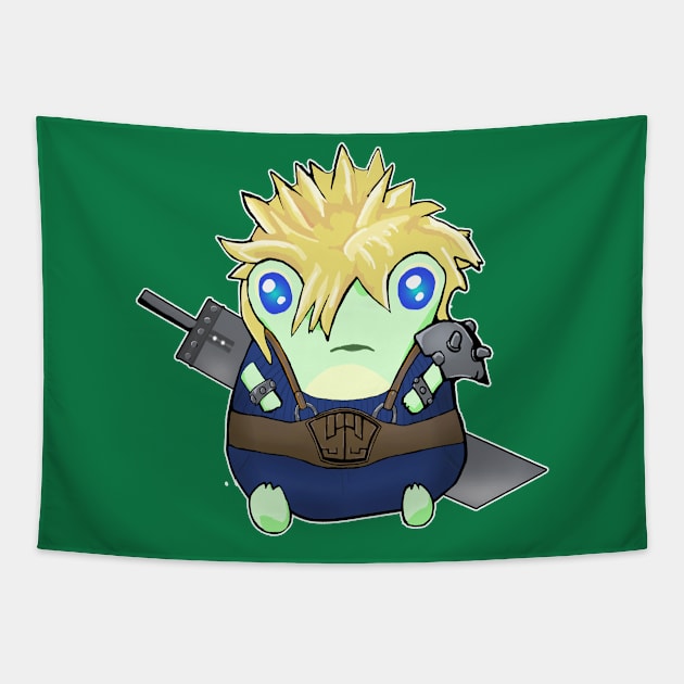 Frog Strife Tapestry by Bunk's Bizarre Bazaar