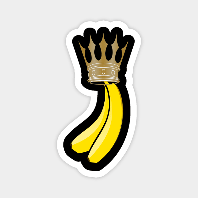 King banana Magnet by NT85