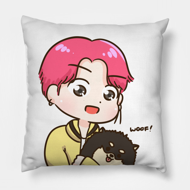 Jungkook Yeontan Bts Pillow Teepublic ©jeon jungkook 【전정국】 © big hit entertainment 2019. teepublic