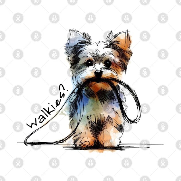 WALKIES- Yorkie by ZogDog Pro