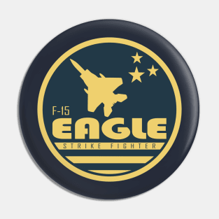 F-15 Eagle Strike Fighter Pin