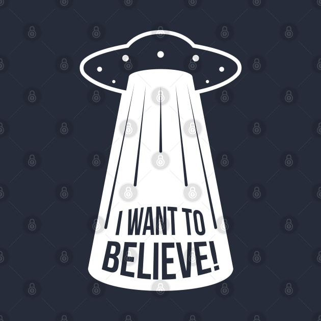 I Want to Believe UFO by creativecurly