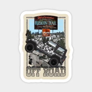 The Rubicon Trail Magnet