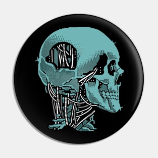 PIXEL SKULL Pin