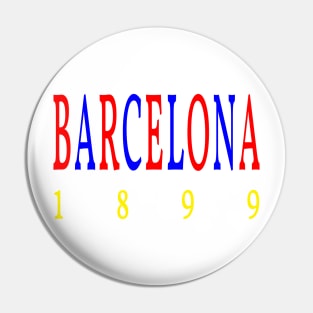 Barcelona 1899 Classic Pin