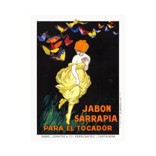 Jabon Sarrapia Spain Vintage Poster 1930 T-Shirt