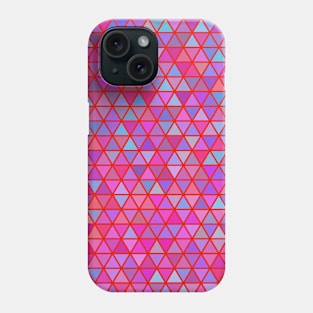 Geometric Triangle Pattern Phone Case