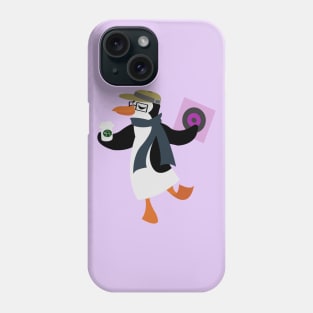 Hipster Penguin Phone Case