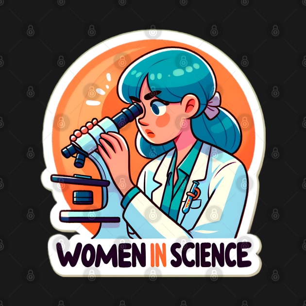 Empowering Women in Science Illustration by PuckDesign