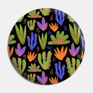 Bright Cactus Corals Pin