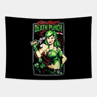 FIVE FINGER DEATH PUNCH MERCH VTG Tapestry