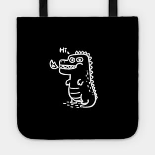 Hi, Dragon ( Black ) Tote